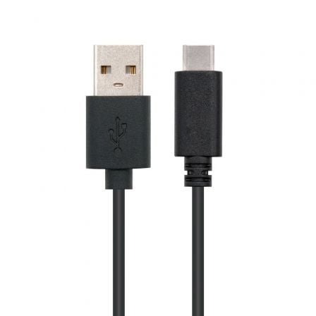 Cabo USB 2.0 Tipo-C Nanocable / 50cm / Preto / 10.01.2100