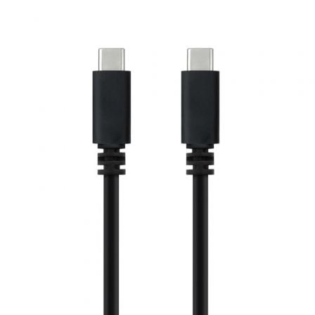 Cabo USB 2.0 Tipo-C Nanocable / 1.5m / 480Mbps / Preto / 10.01.2301-L150