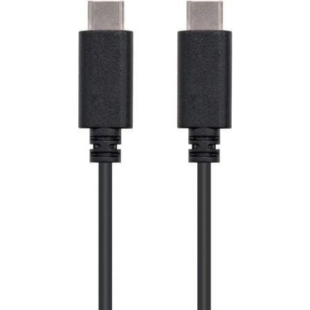 Cabo USB 2.0 Tipo-C Nanocable / Preto / 1m / 10.01.2301