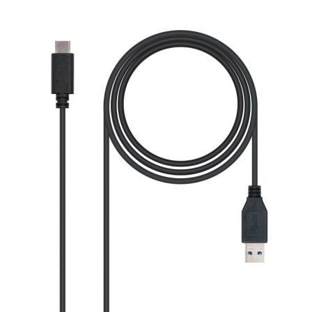 Cabo USB 3.1 Nanocable / Tipo-C Macho - Macho / 1m / Preto / 10.01.4001
