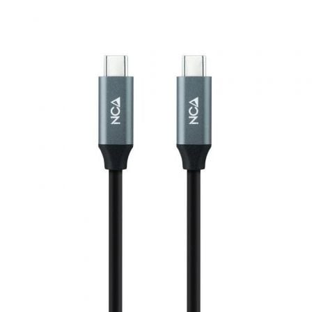 Cabo USB 3.2 Tipo-C Nano Cable / 3m / Cinza e Preto / 10.01.4303