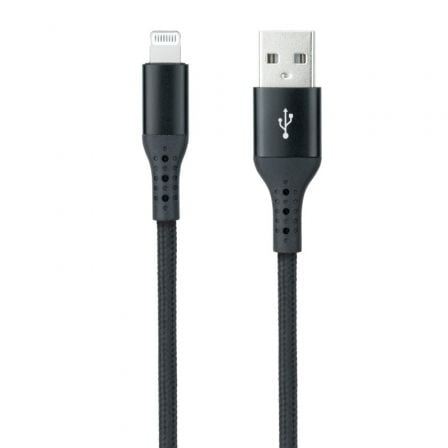 Cable USB 2.0 Lightning Nanocable / 1m / Preto / 10.10.0401-COBK