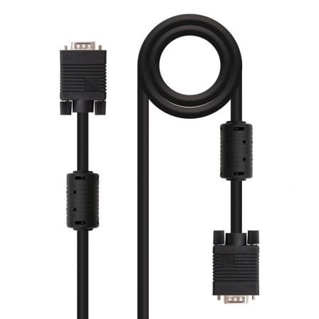 Cabo SVGA Nanocable / VGA Macho - VGA Macho / 3m / Preto / 10.15.0103