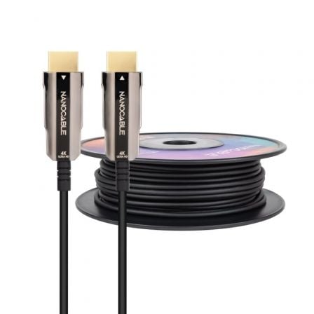 Cable HDMI 2.0 AOC 4K Nanocable 10.15.2040/ HDMI Macho - HDMI Macho/ 40m/ Negro_0