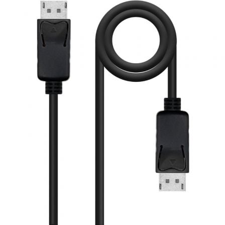 Cable DisplayPort Nanocable 10.15.2701/ DisplayPort Macho - DisplayPort Macho/ 1m/ Negro_0