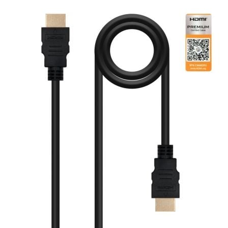 Cabo HDMI 2.0 NANO CABLE 4K 50cm / Preto / 10.15.3600