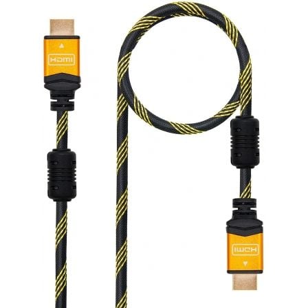 Cabo HDMI 2.0 NANO CABLE / 1.5m / Preto / Laranja / 10.15.1602