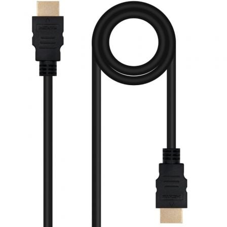 Cable HDMI 2.0 4K Nanocable 10.15.3807/ HDMI Macho - HDMI Macho/ 7m/ Negro_0