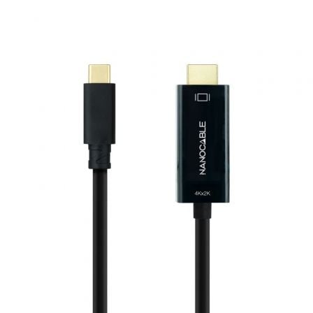 Cabo Conversor Nano Cable / HDMI Macho - USB Tipo-C Macho / 3m / Preto / 10.15.5133