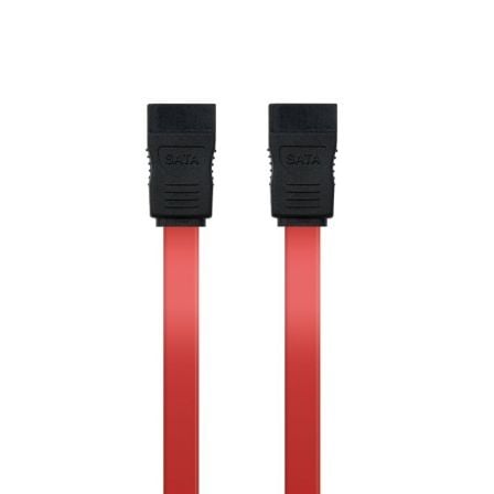 Cabo SATA Nanocable / 50cm / Vermelho / 10.18.0101-OEM