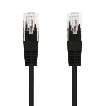 Cable de Red RJ45 UTP Nanocable 10.20.0400-BK Cat.6/ 50cm/ Negro_0