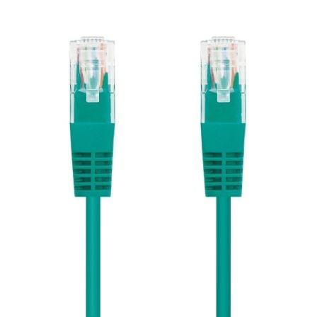 Cable de Red RJ45 UTP Nanocable 10.20.0400-GR/ Cat.6/ 50cm/ Verde_0