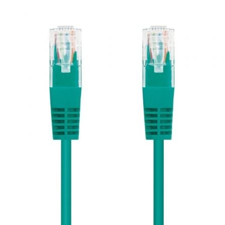 Cable de Red RJ45 UTP Nanocable 10.20.0400-L25-GR Cat.6/ 25cm/ Verde_0