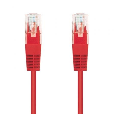 Cable de Red RJ45 UTP Nanocable 10.20.0400-L25-R Cat.6/ 25cm/ Rojo_0