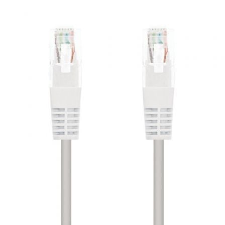 Cable de Red RJ45 UTP Nanocable 10.20.0400-L25-W Cat.6/ 25cm/ Blanco_0