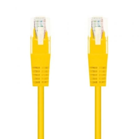 Cable de Red RJ45 UTP Nanocable 10.20.0400-L25-Y Cat.6/ 25cm/ Amarillo_0