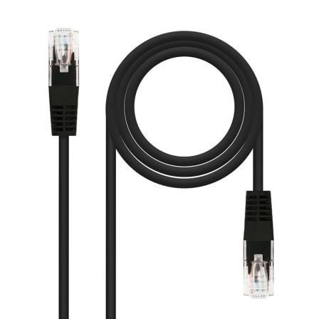 Cable de Red RJ45 UTP Nanocable 10.20.0401-BK/ Cat.6/ 1m/ Negro_0