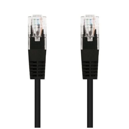 Cabo de Rede RJ45 UTP Nano Cable / Cat.6 / 2m / Preto / 10.20.0402-BK