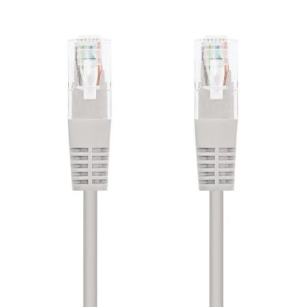 Cable de Red RJ45 UTP Nanocable 10.20.1301 Cat.6/ 1m/ Gris_0