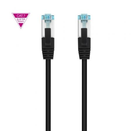 Cable de Red RJ45 SFTP Nanocable 10.20.1700-BK Cat.7/ 50cm/ Negro_0