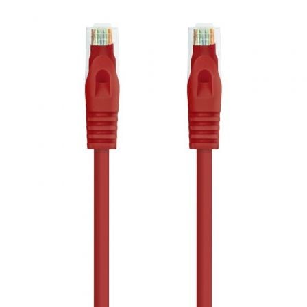 Cable de Red RJ45 UTP Nanocable 10.20.1800-L25-R Cat.6A/ LSZH/ 25cm/ Rojo_0