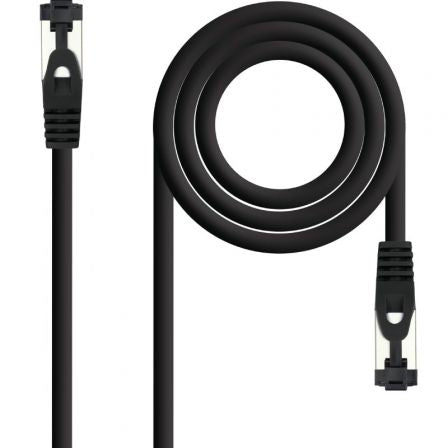 Cable de Red RJ45 SSTP Nanocable 10.20.2000-BK Cat.8.1/ 50cm/ Negro_0