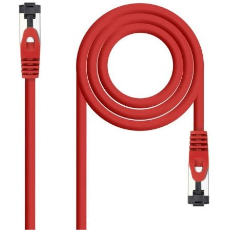 Cable de Red RJ45 SSTP Nanocable 10.20.2002-R Cat.8.1/ 2m/ Rojo_0
