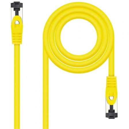 Cable de Red RJ45 SSTP Nanocable 10.20.2002-Y Cat.8.1/ 2m/ Amarillo_0