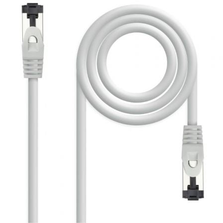 Cable de Red RJ45 SSTP Nanocable 10.20.2007 Cat.8.1/ 7m/ Gris_0