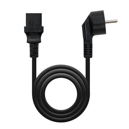 Cable Alimentación CPU Nanocable 10.22.0110/ Schuko Macho - C13 Hembra/ 10m/ Negro_0