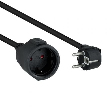 Cable Alargador de Corriente NANO CABLE / 10m / Preto / 10.22.0610-BK