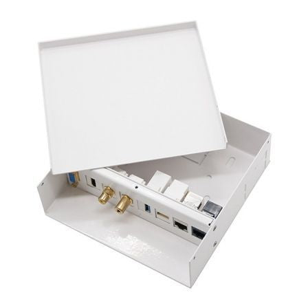 Caja de Conexões Nano Cable / VGA - HDMI - Jack 3.5 - RCA - USB 3.0 - USB 2.0 - 2x RJ45 / Preto / 10.35.0003