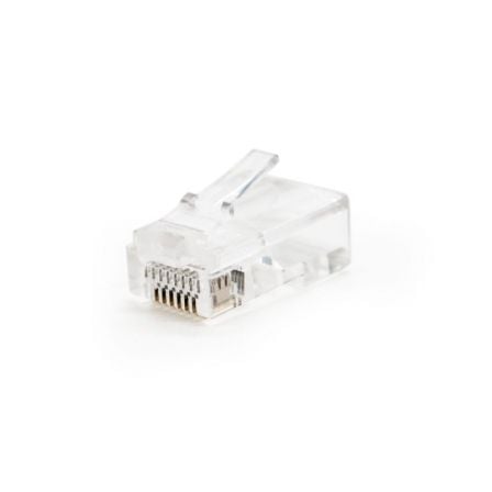 Conector RJ45 Nanocable / Cat.5e / 100 uds / Preto / 10.21.0102-100