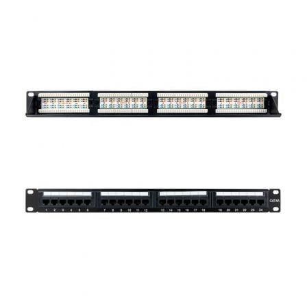 Patch Panel Nanocable 10.21.4124/ 24 Puertos/ Cat.6a/ Altura 1U_0