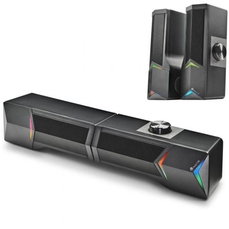 Barra de Som NGS GSX-B1200 / 12W / Bluetooth / Preto