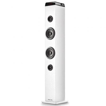 NGS Speaker a Torre Sky Charm Pro BT USB RadioFM AUX 50W Bianca_0