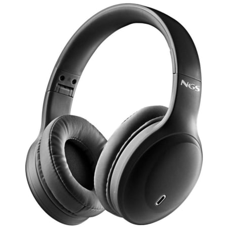 Auriculares Inalámbricos NGS Artica Glacier/ con Micrófono/ Bluetooth/ Negros_0