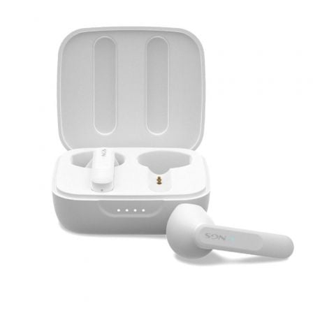 Auriculares Bluetooth NGS / Ártica Move / Estuche de carga / Autonomia 7h / Brancos / NGS-AUR_ARTICA_MOVE_WH