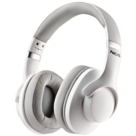Auriculares Inalámbricos NGS Artica Storm/ con Micrófono/ Bluetooth/ Blancos_0