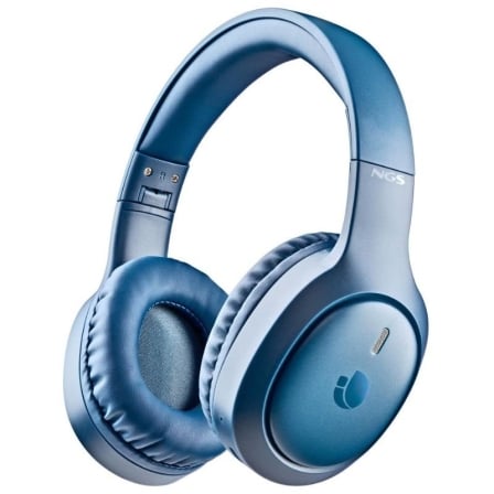 NGS Cuffie Bluetooth +Mic Artica Tempest Pieghevoli Blue_0
