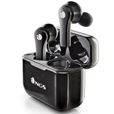 Auriculares Bluetooth NGS / Estuche de Carga / Autonomia 6h / Preto / ARTICABLOOMBLACK