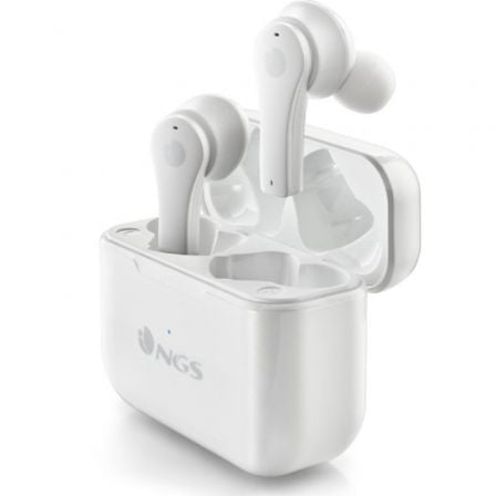 Auriculares Bluetooth NGS / Ártica Bloom / Branco / ARTICABLOOMWHITE