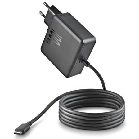 Cargador de Portátil GaN NGS GAN100W-C USB Tipo-C/ 100W/ Automático/ Voltaje 5-20V_0