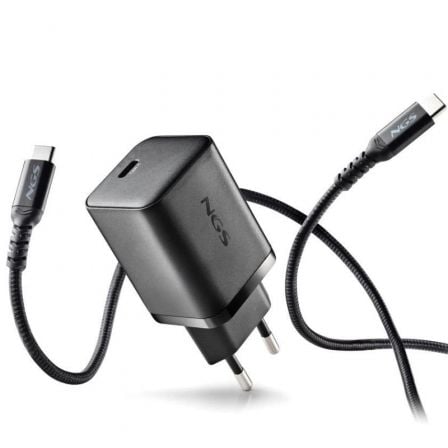 Cargador de Pared GaN NGS Bud 65W/ 1xUSB Tipo-C/ 65W_0