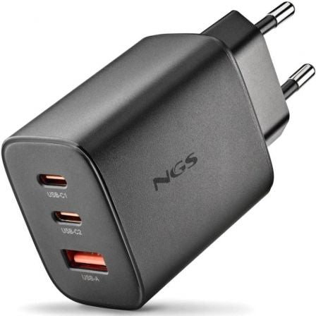 Cargador de Pared GaN NGS Era 65W/ 2xUSB Tipo-C/ 1xUSB/ 65W_0