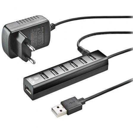 Hub USB 2.0 con Alimentación Externa NGS IHUB7 Tiny/ 7xUSB_0