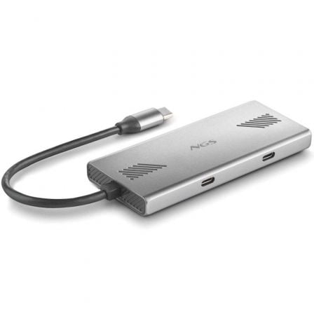 Hub USB Tipo-C NGS WonderDuo-C / 2xUSB/ 2xUSB Tipo-C_0