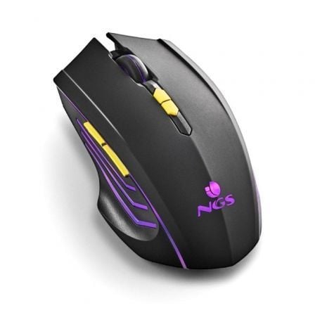 Ratón Gaming NGS GMX-200 / Preto / Batería recargable / Até 3200 DPI