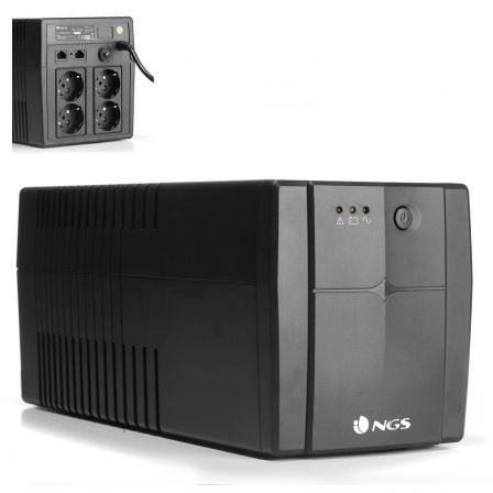 SAI Offline NGS Fortress 1500 V2/ 1200VA-720W/ 4 Salidas/ Formato Torre_0