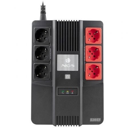 SAI Offline NGS Fortress Bunker/ 600VA-360W/ 6 Salidas/ Formato Bloque_0